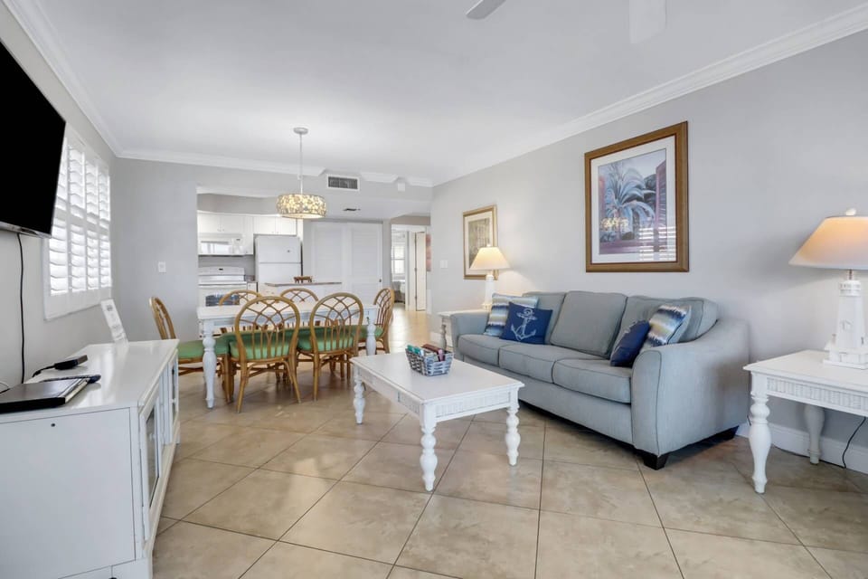 A spacious living room