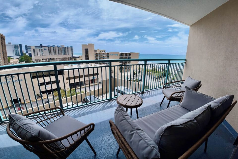 Ocean view balcony