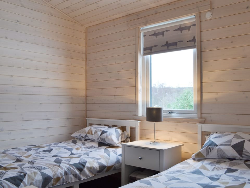 Comfortable twin bedroom | The Den - Invernahavon, Invernahavon, near Newtonmore