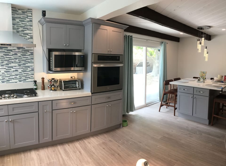 Spacious, all new fully equipped kitchen