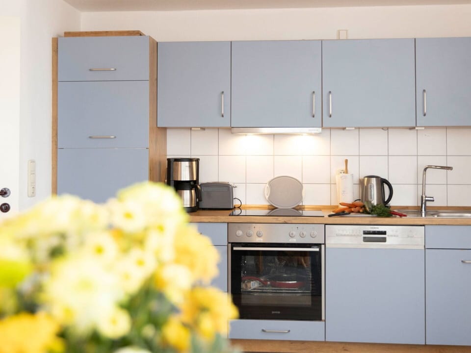 Kitchen Appliance, Kitchen, Countertop, Major Appliance, Cabinetry, Furniture, Interior Design, Kitchen Sink, Flooring, Home Appliance