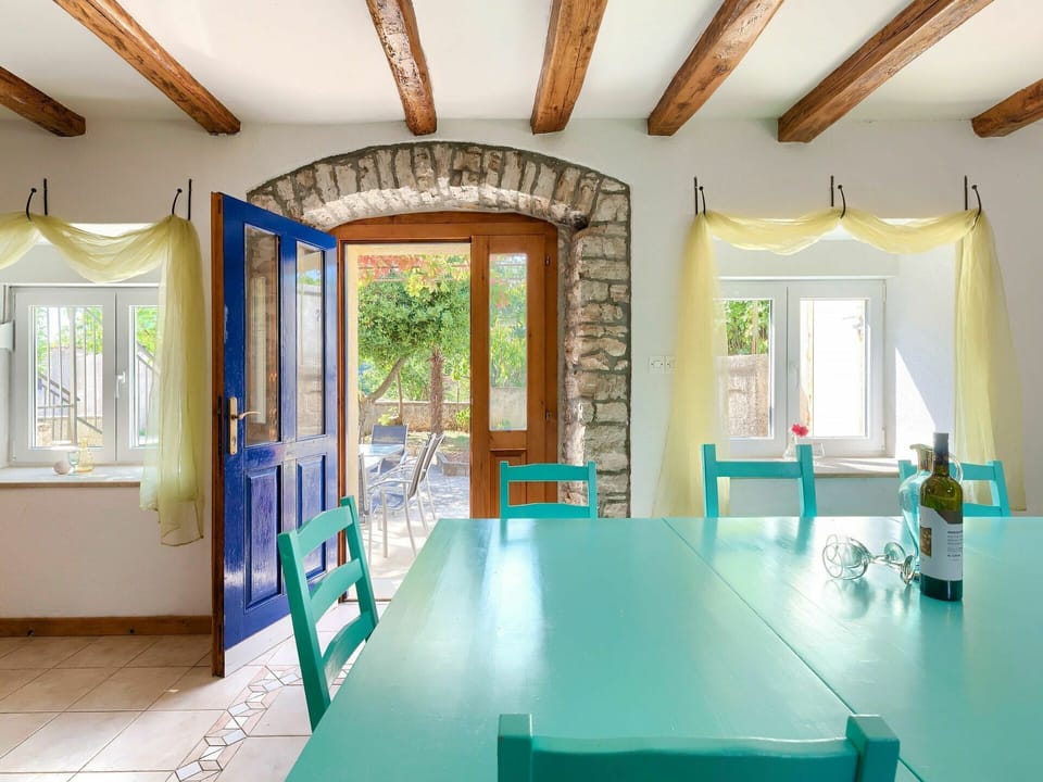 Property, Window, Green, Table, Azure, Couch, Building, Wood, Interior Design, Chair
