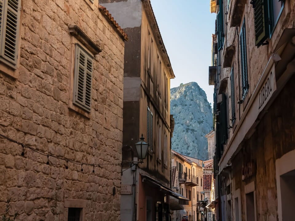 Alley, Neighbourhood, Cobblestone, Mountain Village