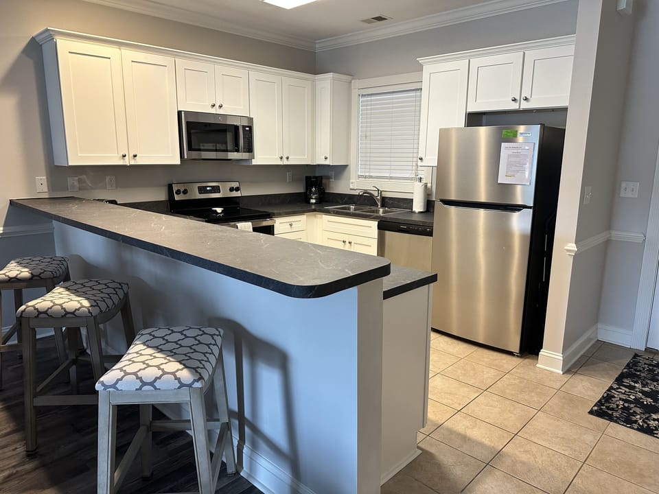 Renovated kitchen 