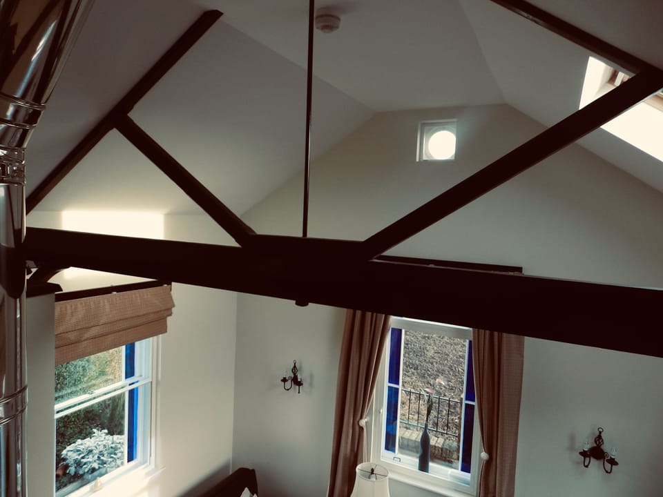 Open from the bedroom