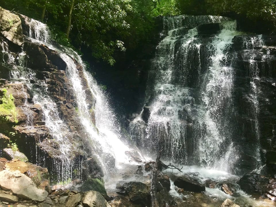 Soco Falls in Maggie Valley.