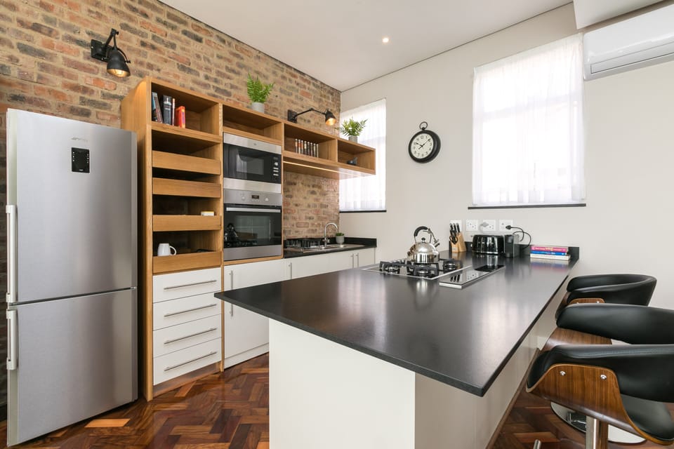 Open plan kitchen