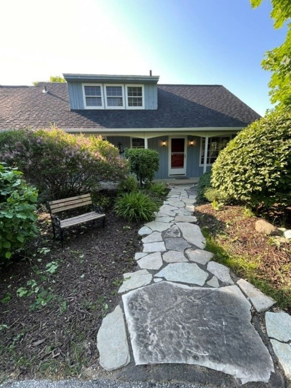 Front door area