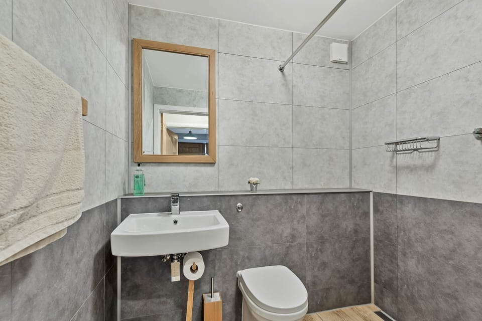 Downstairs shower room