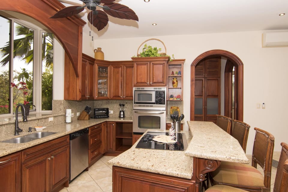Granite Counters and Stainless Steel Appliances
