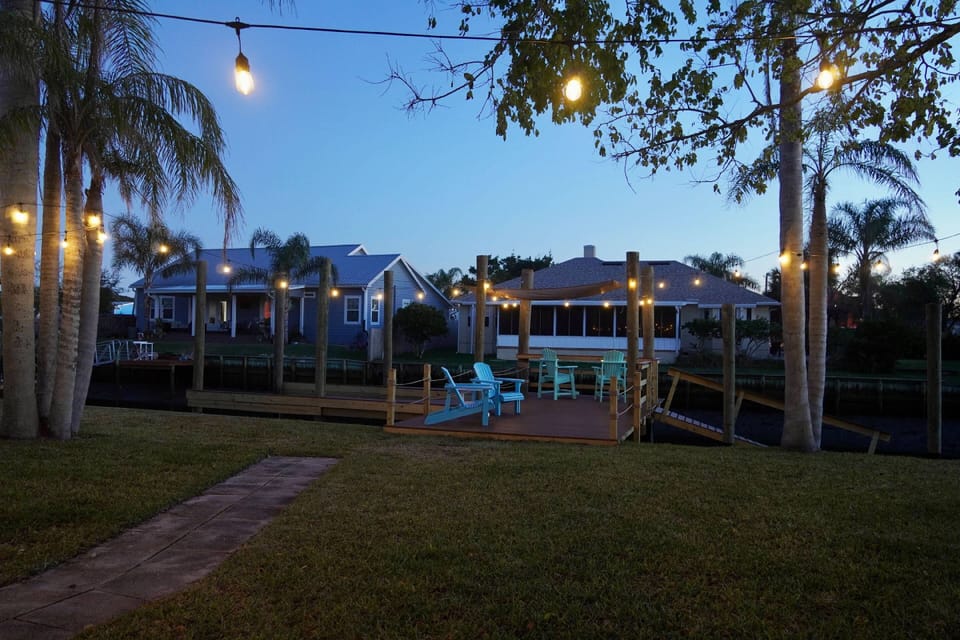 Take in the spectacular water views on the brand new dock.