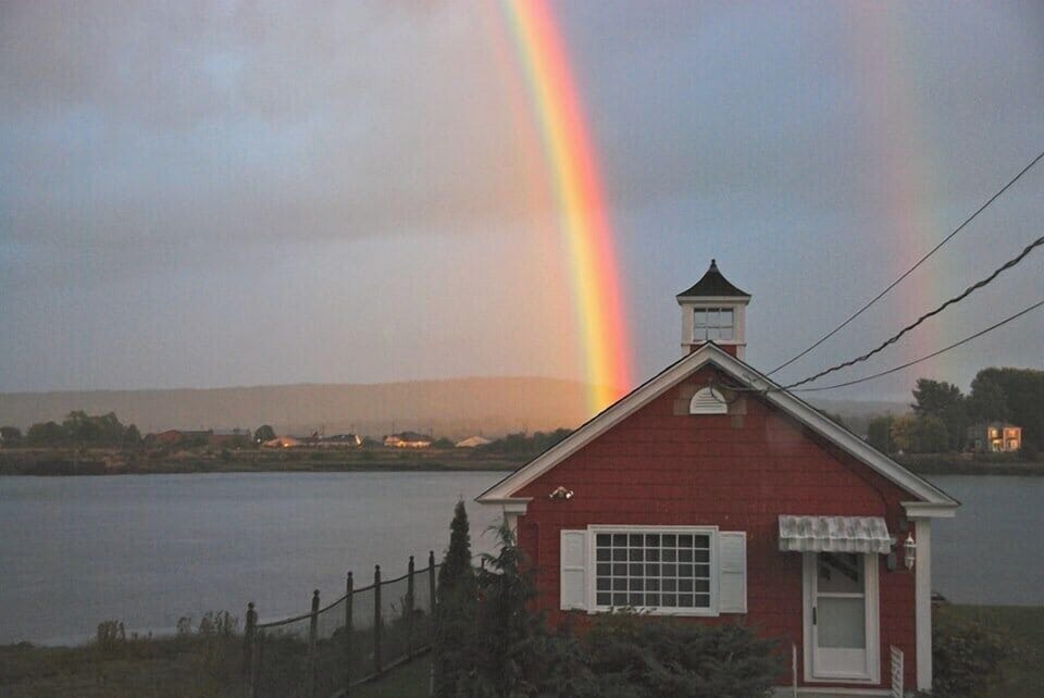 Happiness is at the Little Red Cottage