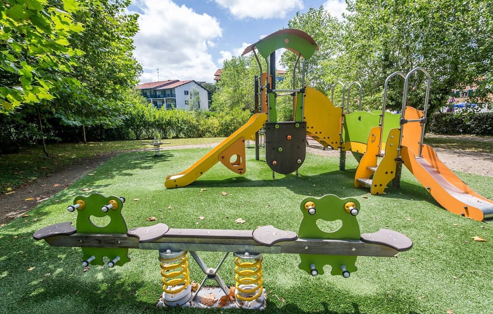 Keep your little ones entertained on the children's playground.