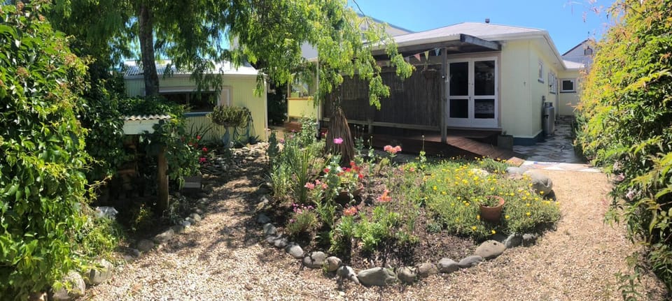 Garden in bloom.