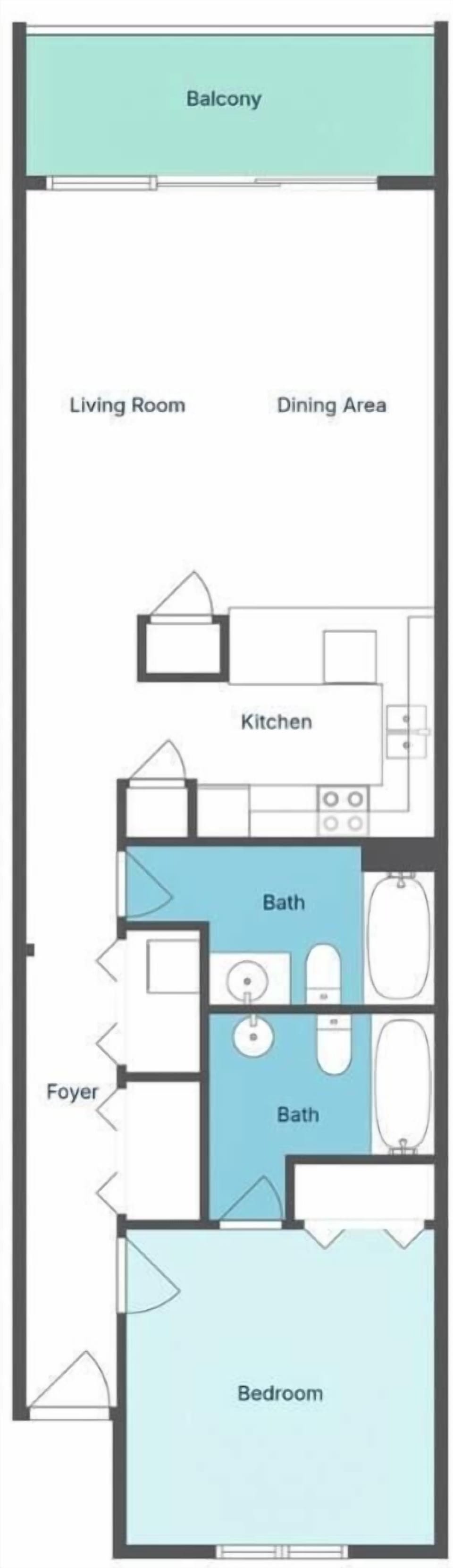 Palms B5 - Floor Plan
