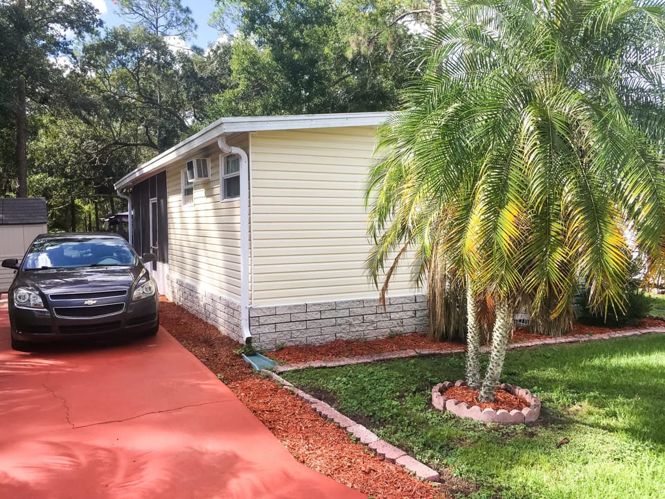 Driveway which can fit two cars
