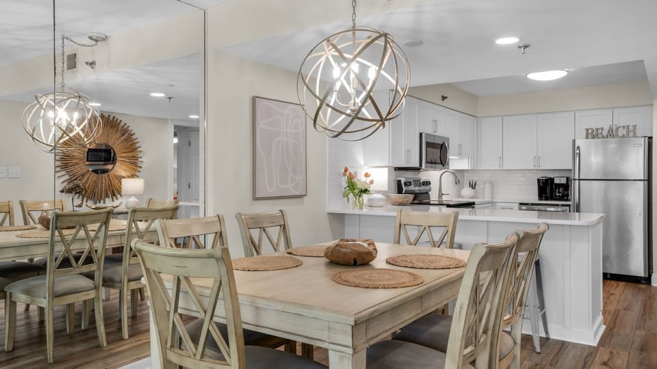BeachCrest 1005 Dining Table and Kitchen