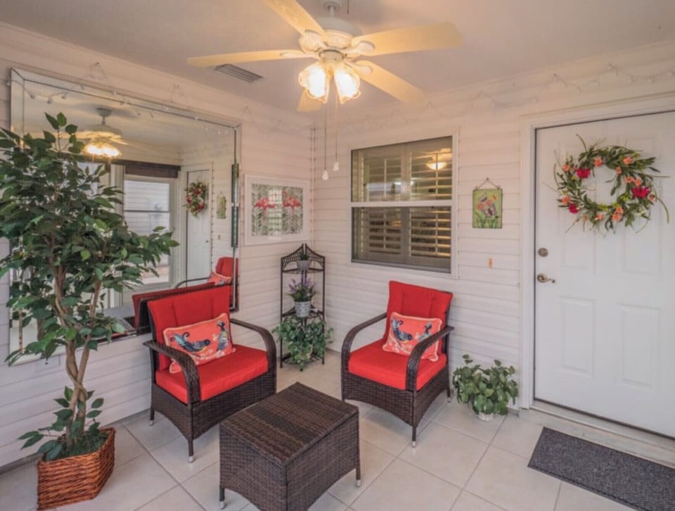 Front enclosed porch
