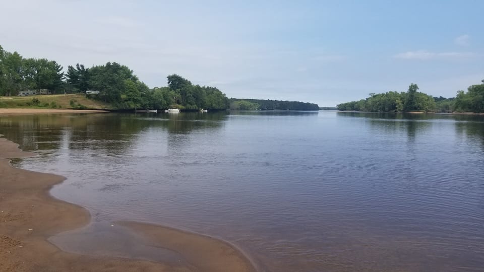 Sandy Beach 2 minutes drive away 