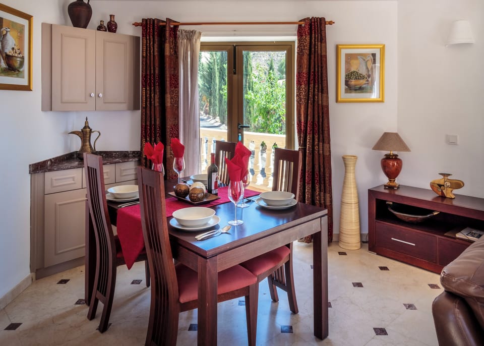 The inside Dining Area...