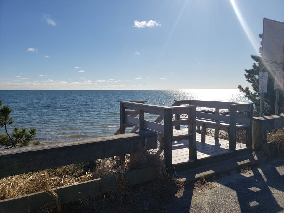 Grey Neck Public Beach - a 10 minute walk from the house