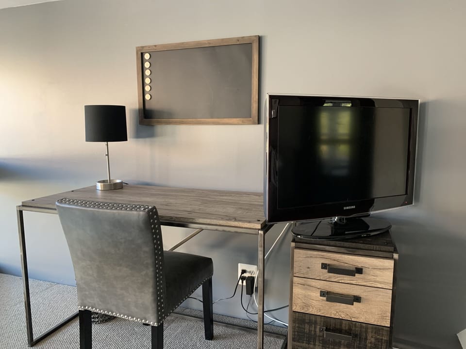 TV in upstairs bed area as well