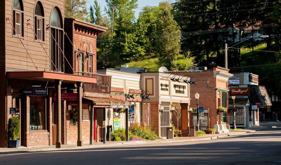 Town of Bigfork, 10 minute drive