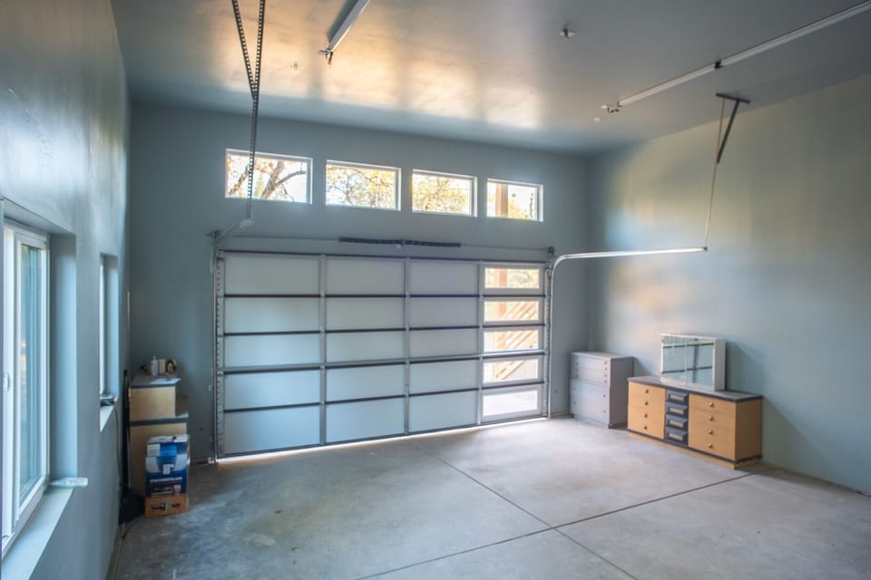 Upper garage