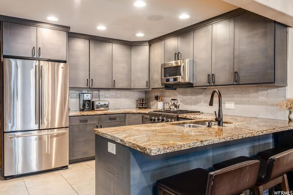 Spacious and updated kitchen