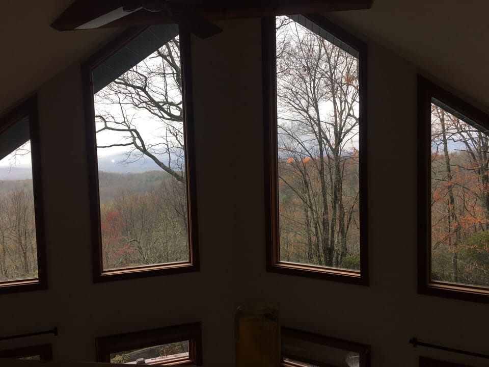 Upstairs sitting room view