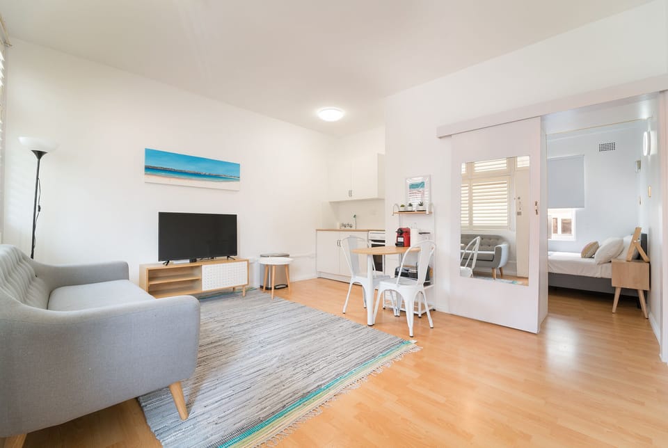 lounge and kitchen have been upgraded