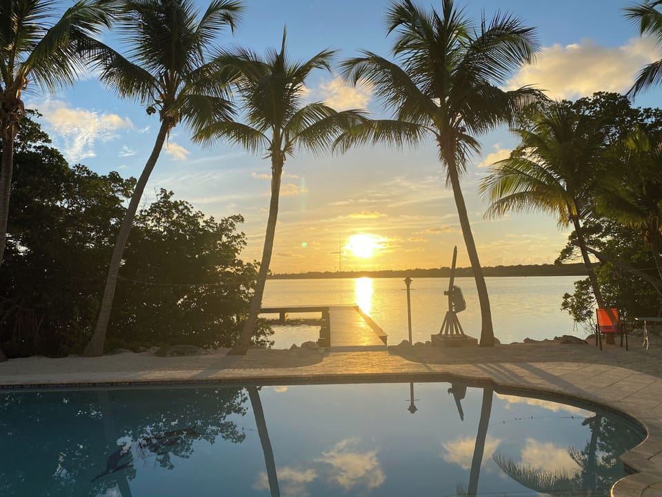 Sunrise over Key Largo 