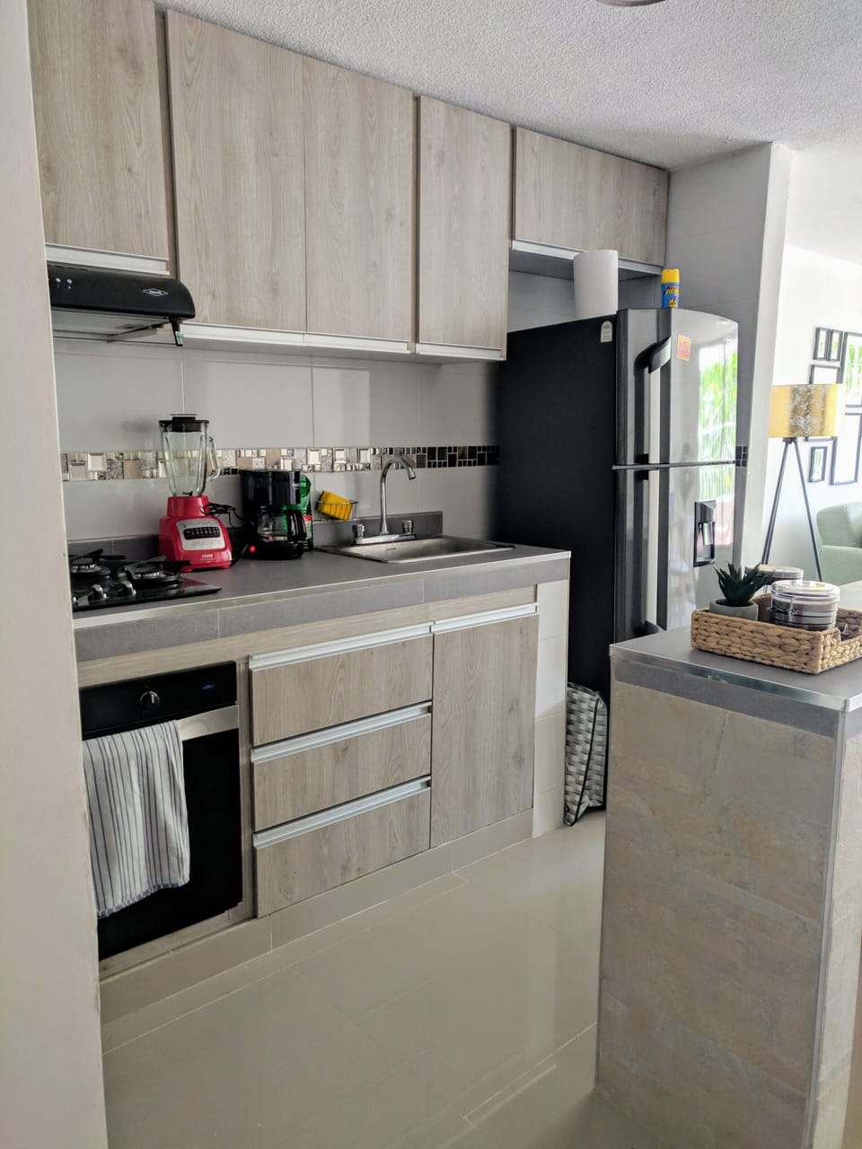 Fully equipped kitchen