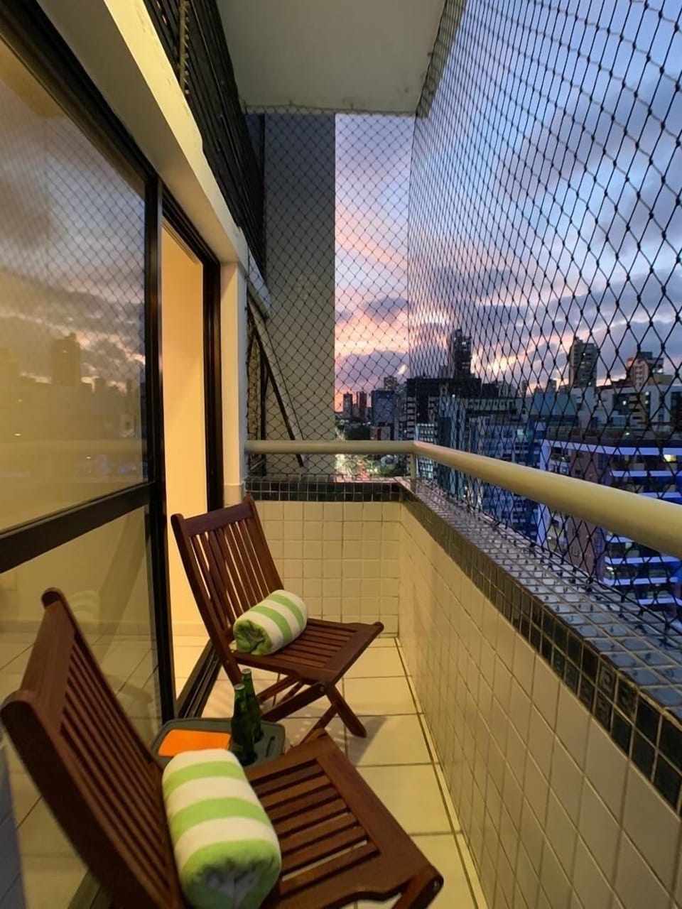 Conforto para apreciar a vista de Jampa