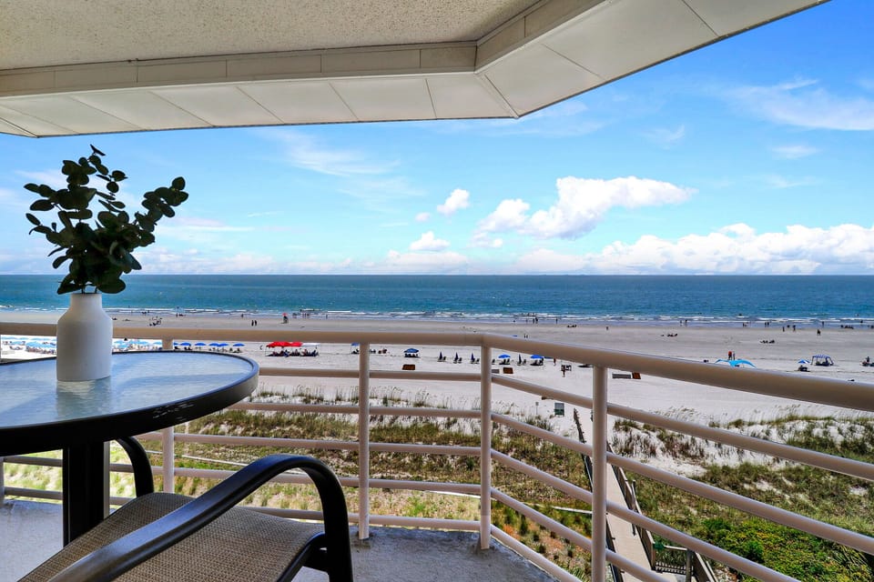 1506 Villamare | Bedroom 2 Balcony Views - 1506 Villamare | Bedroom 2 Balcony Views