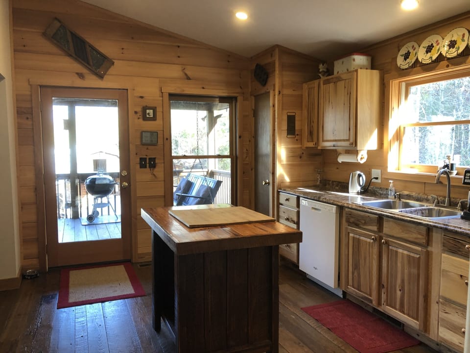 Kitchen View to Front Porch