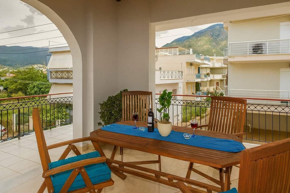 Enjoy Your Coffee on the Shaded Terrace – Peaceful outdoor space ideal for morning relaxation.