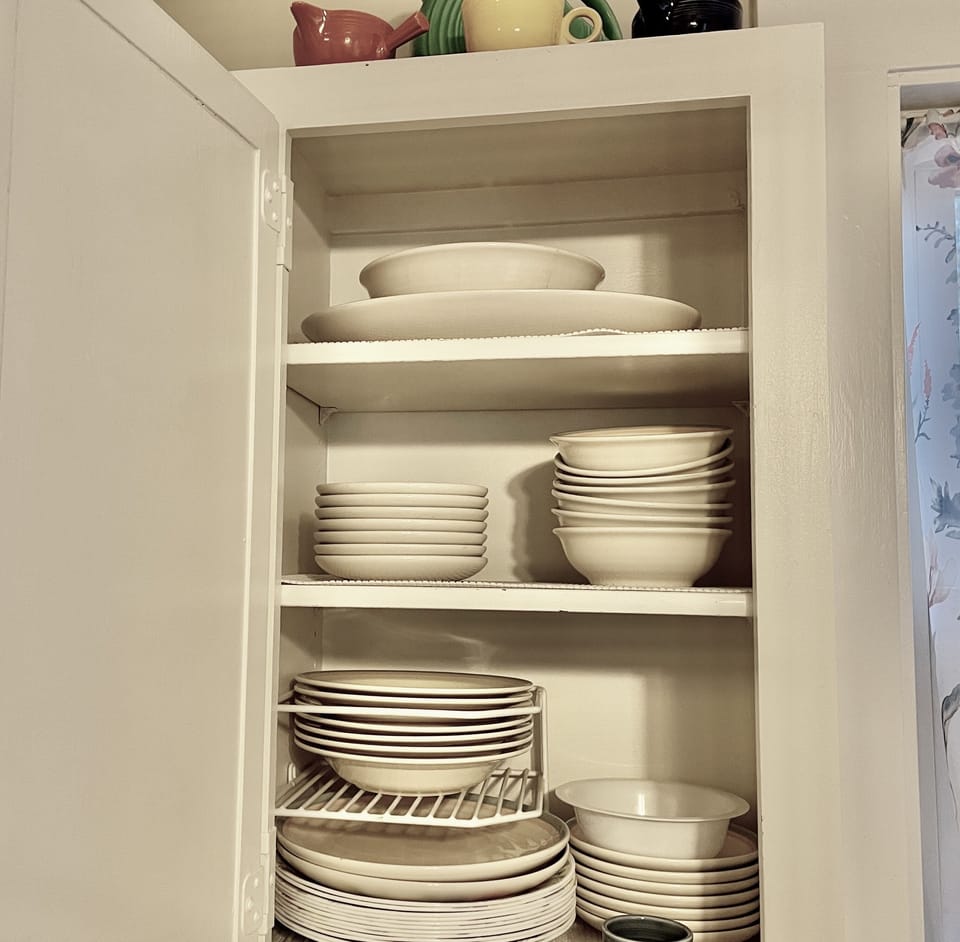 Plenty of dishes for meals!