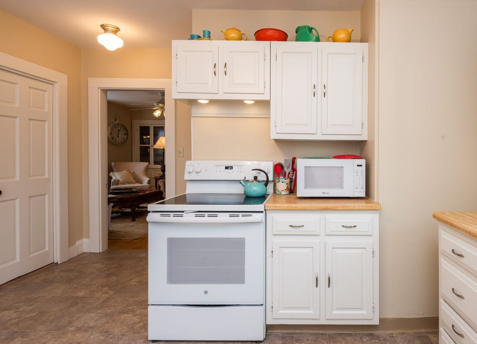 Fiesta Ware adds a pop of color to the kitchen.