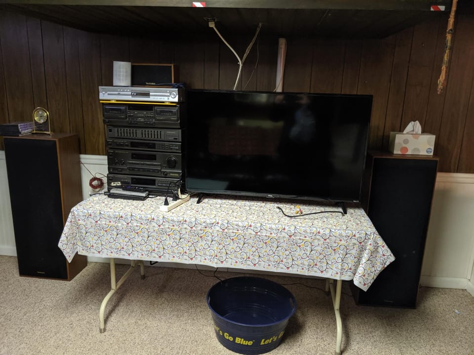 50" Roku WiFi TV and stereo system