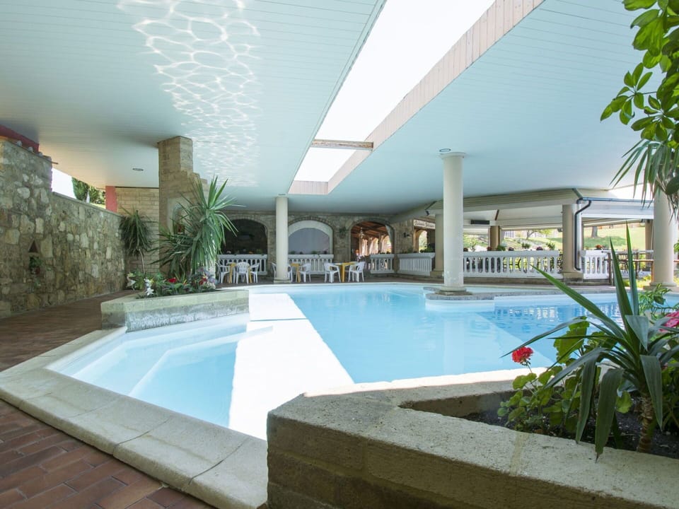 Water, Plant, Property, Swimming Pool, Shade, Interior Design, Building, Window, Outdoor Furniture, Tree