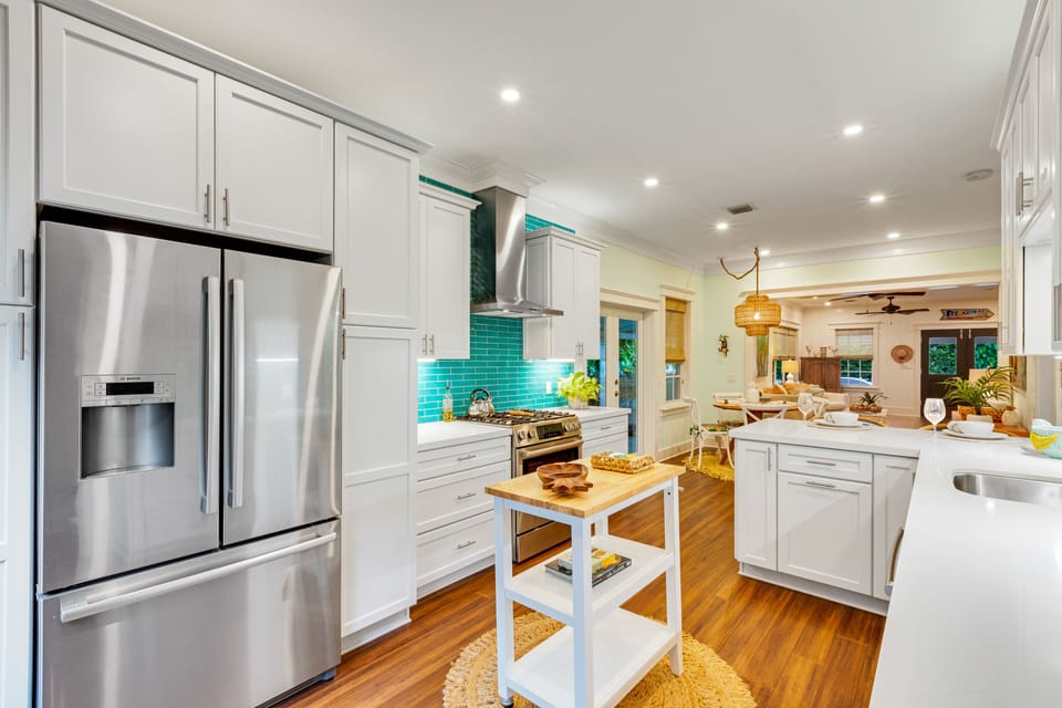 Stainless steel appliances