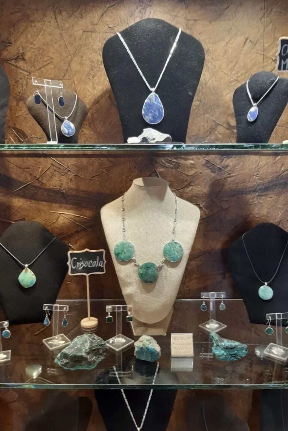A short walking distance from Los Dominicos  a market of handmade Chilean items