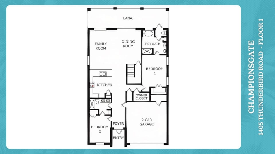 Floor Plan 1st Floor