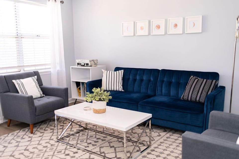 Living Room with lots of natural light
