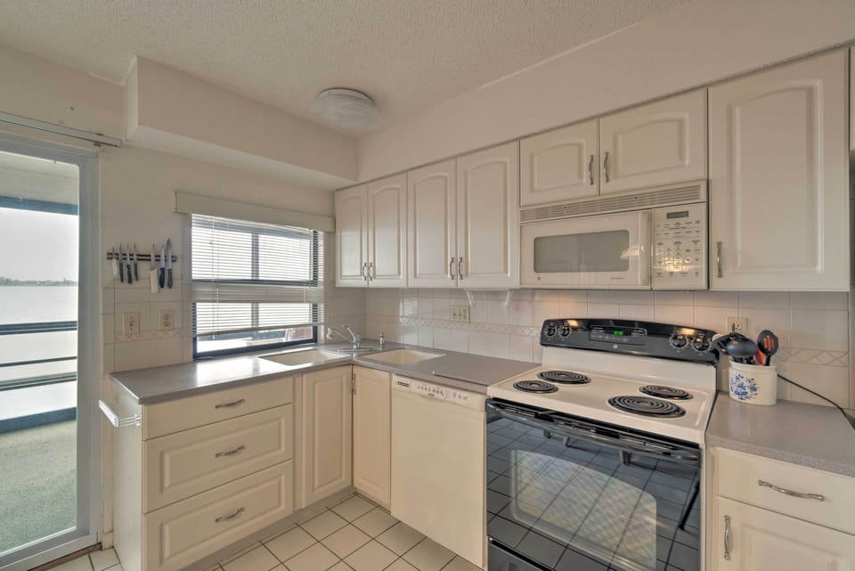 Cook dinner on the kitchen's stove top.