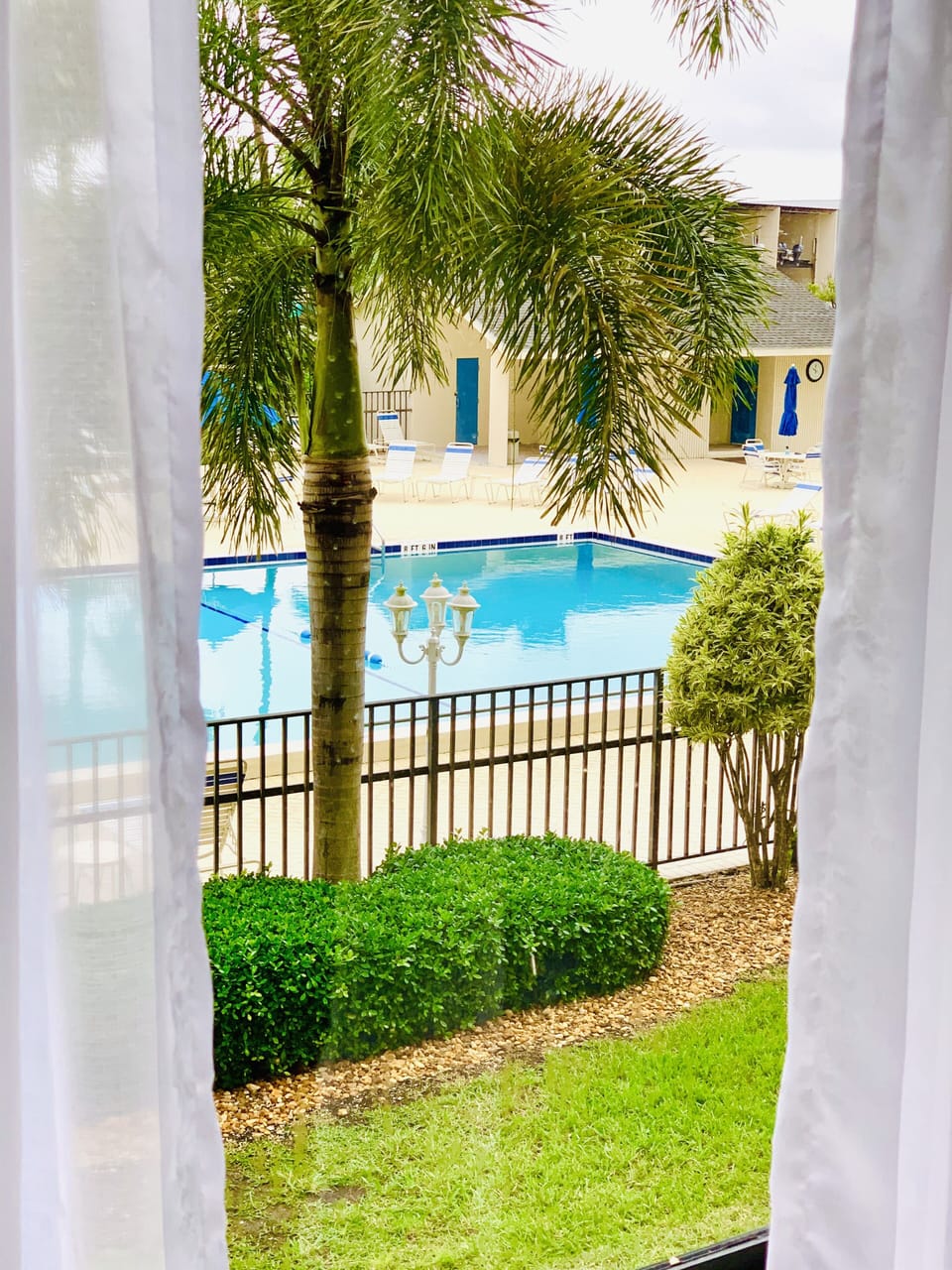 View from master bedroom.  
