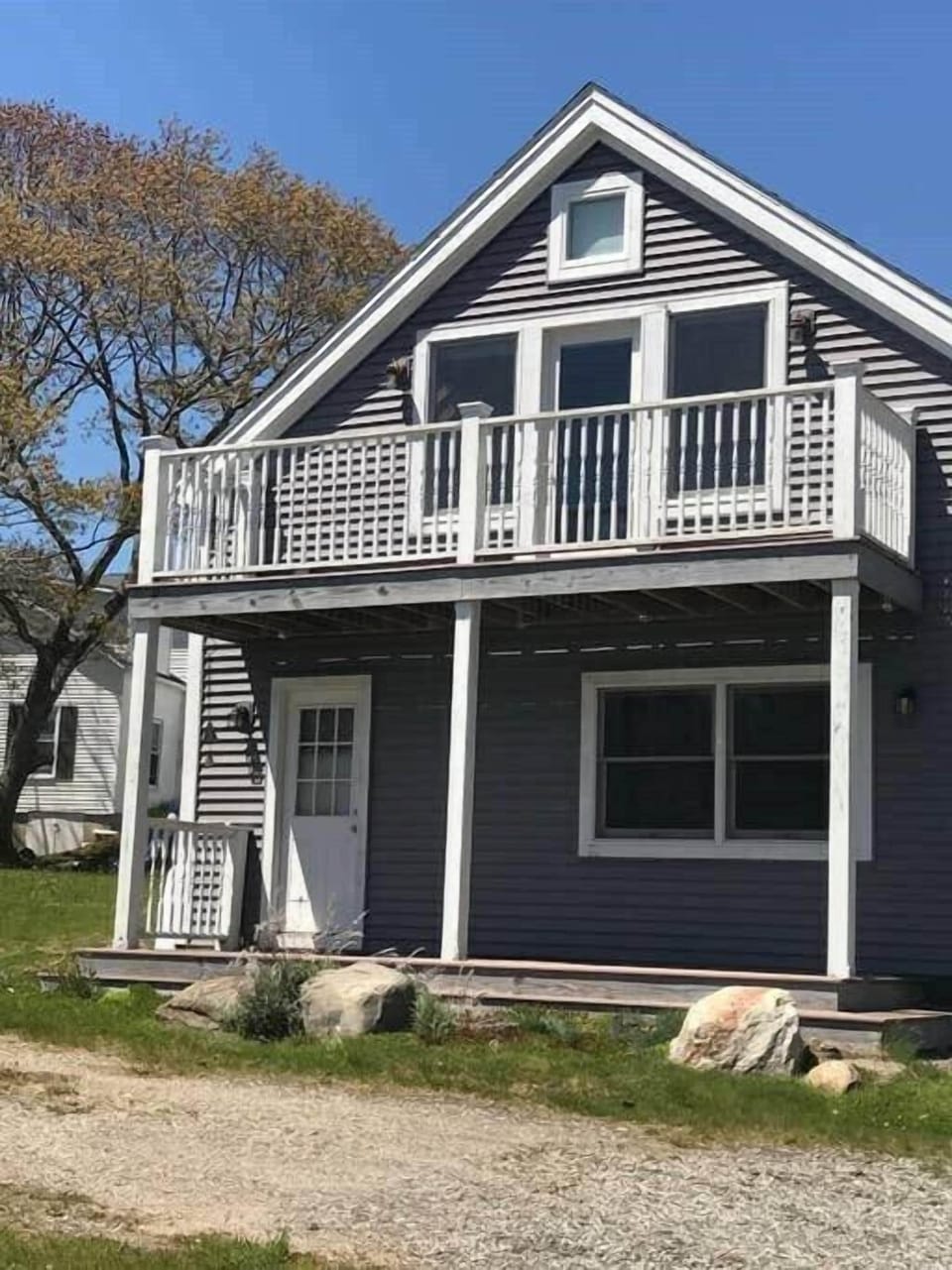 Unit in the lower lever, upstairs is a family art studio