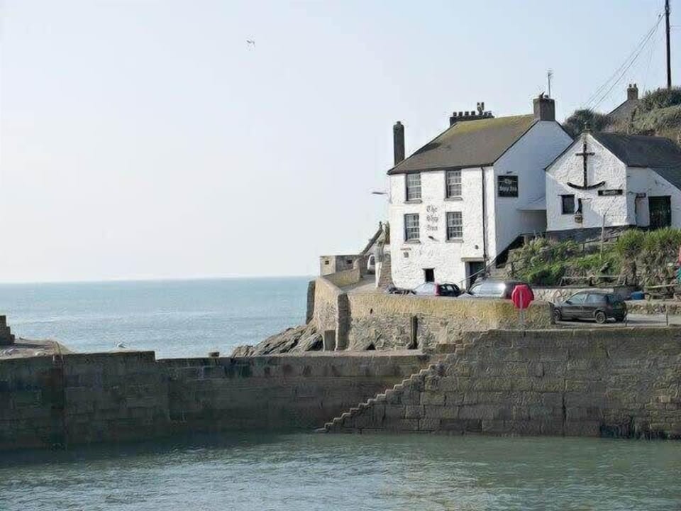 The Historic Ship Inn pub in Porthleven. A great spot for drinks all year round.