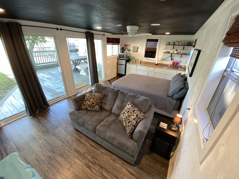 Alternate view living room to outside 